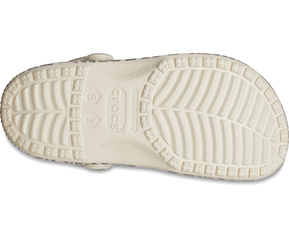 Crocs Klasikinis Gyvūnų Remiksas Clog Bone-multi Animal