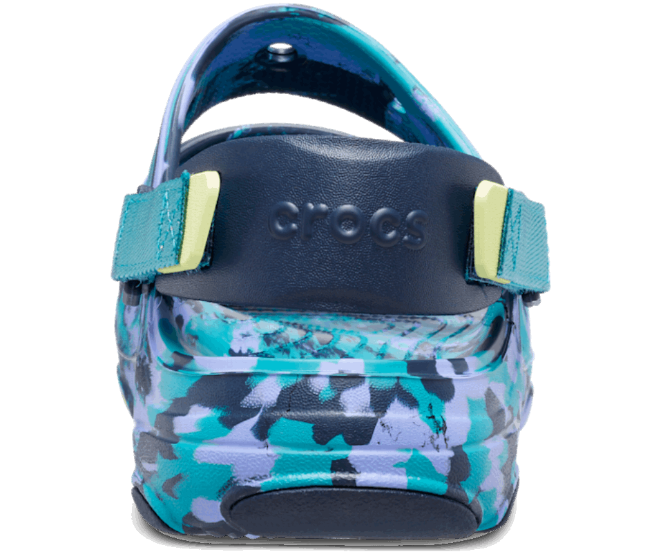 Crocs Klasikinis Universalus Marmurinis Sandalas Navy-multi